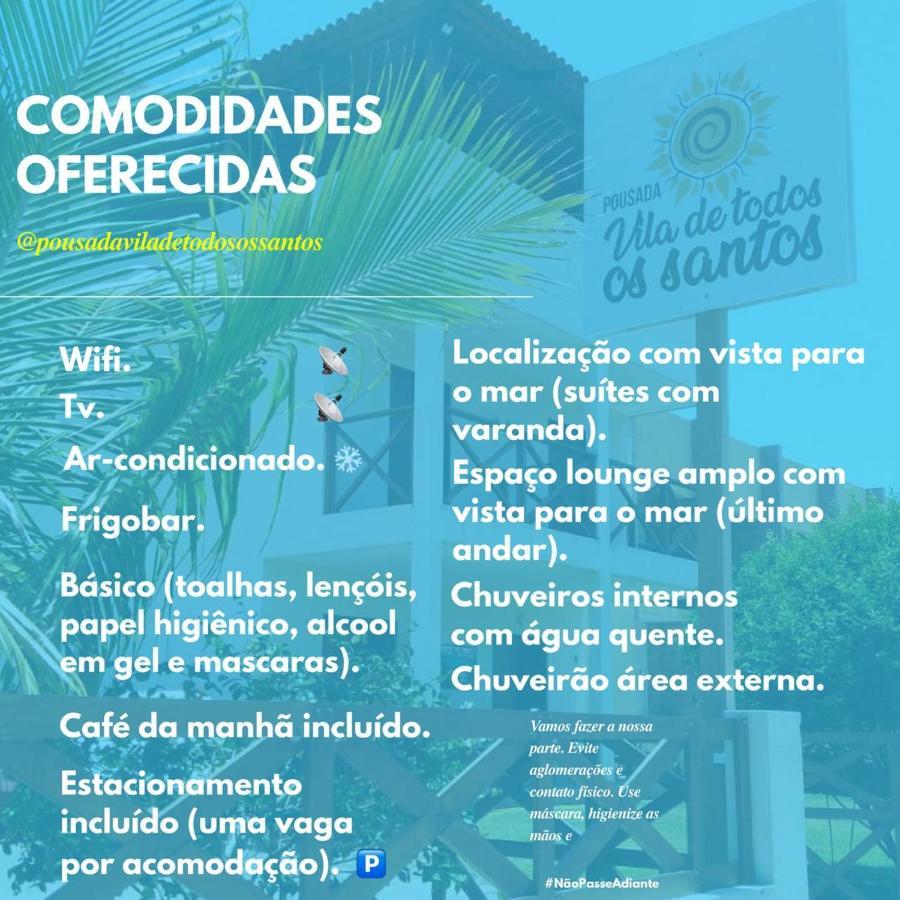 Pousada Vila Dos Santos Порту-де-Галиньяш Экстерьер фото